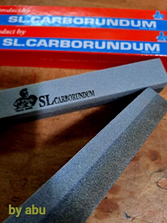 หินลับมีด-หิน-sl-carborundum-ขนาด-8-x-1-x-1-ของแท้-ของดี