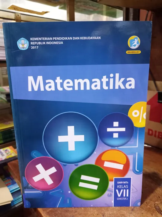Buku Paket Matematika Kelas 7 Smp Semester 2 Kurikulum 2013 Revisi 2017 Lazada Indonesia
