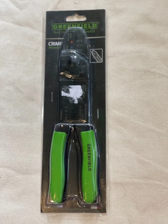 Greenfield Crimping Tool Lazada PH
