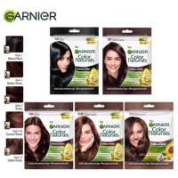 Garnier Color Naturals การ์นิเย่ คัลเลอร์ แนทเชอรัลส์ ครีมเปลี่ยนสีผม ครีมปิดผมขาว ไม่มีแอมโมเนีย 1 ซอง 30 มล.