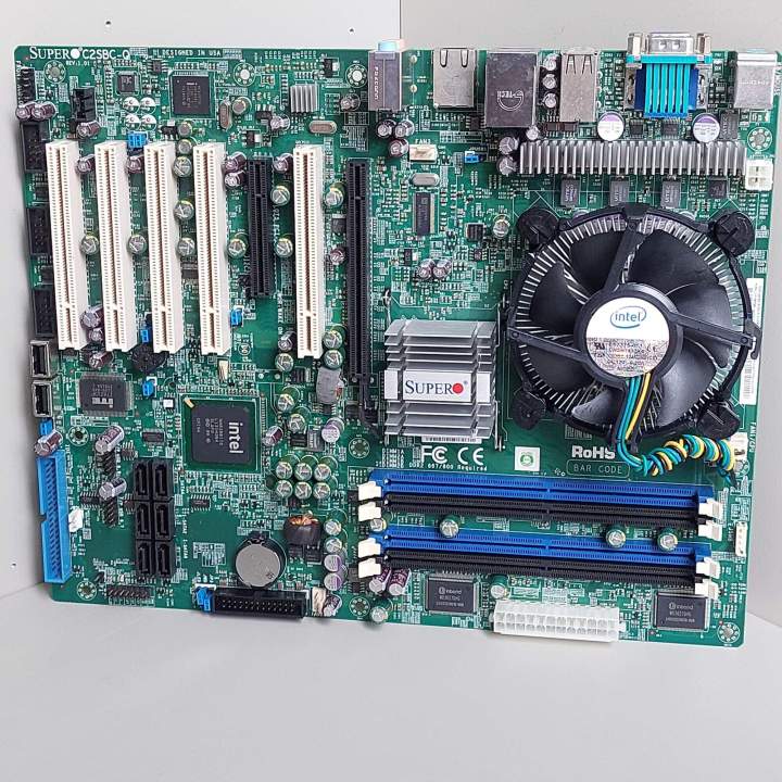 Main Supermicro C2SBC-Q, Bo mạch chủ công nghiệp Socket LGA775 - Intel Q35  Express 