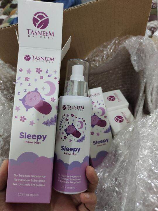 TASNEEM NATUREL SLEEPY PILLOW MIST SPRAY TIDUR TASNEEM SPRAY TIDUR