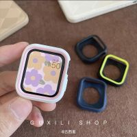 เคส ฝสําหรับแอปเปิ้ลวอชพร้อมส่ง Case Silicon เคส สําหรับ case watch 7 6 5 4 3 2 1 ขนาด38/40/41/42/44/45mm