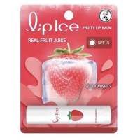 ลิปไอซ์ ฟรุตตี้ ลิปบาล์ม สตรอเบอร์รี่ 3.5กรัม (Lipice Fruity Lip Balm Strawberry 3.5g.)