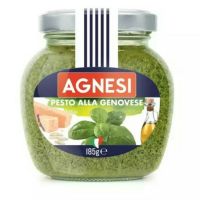 #ส่งฟรี# AGNESI Pesto Alla Genovese แอคนีซี เพสโต้ อัลลา เจโนเวเซ่ สูตรดั้งเดิม แพ็ค2ขวดประหยัดกว่า