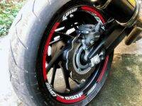 สติ๊กเกอร์ขอบล้อ CBR650F-R สะท้อนแสง