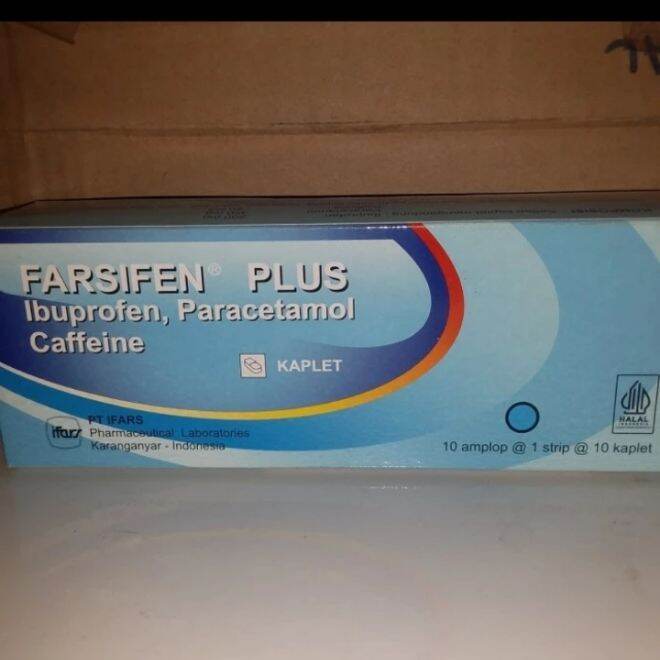 FARSIFEN PLUS || OBAT PUSING || ANTI NYERI | Lazada Indonesia