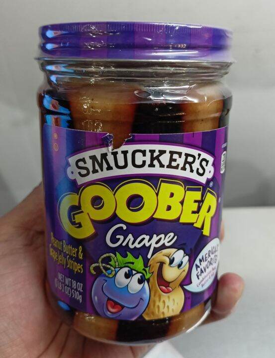 Smucker’s Goober Grape Peanut Butter 510g | Lazada PH