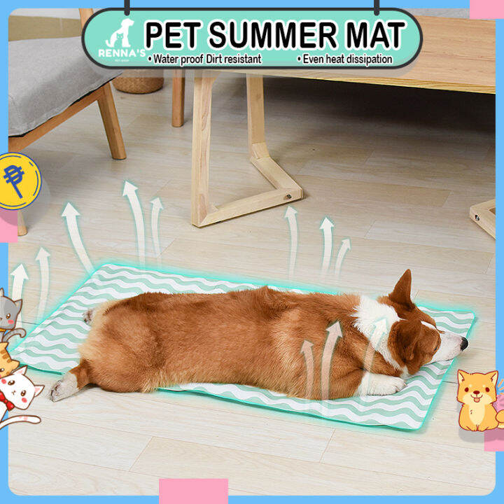 Renna's Dog Summer Mat Cat Mat Pet Mat Cooling Mat For Dog Washable