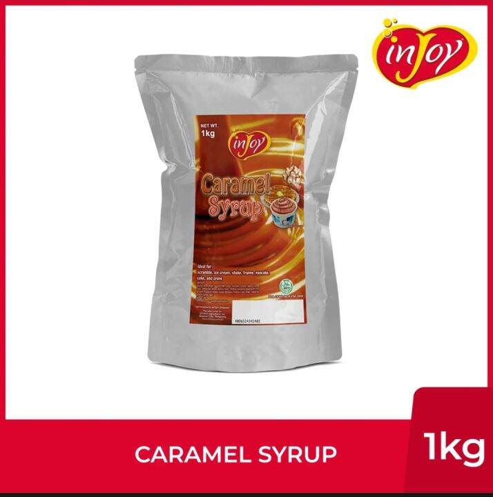 Injoy Caramel Syrup (1kg) Lazada PH