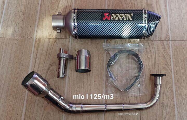 akrapovic pipe for mio i 125