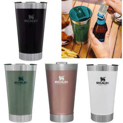 [ของแท้ 100%]STANLEY CLASSIC STAY-CHILL BEER PINT 16 OZ แก้วเก็บความเย็น