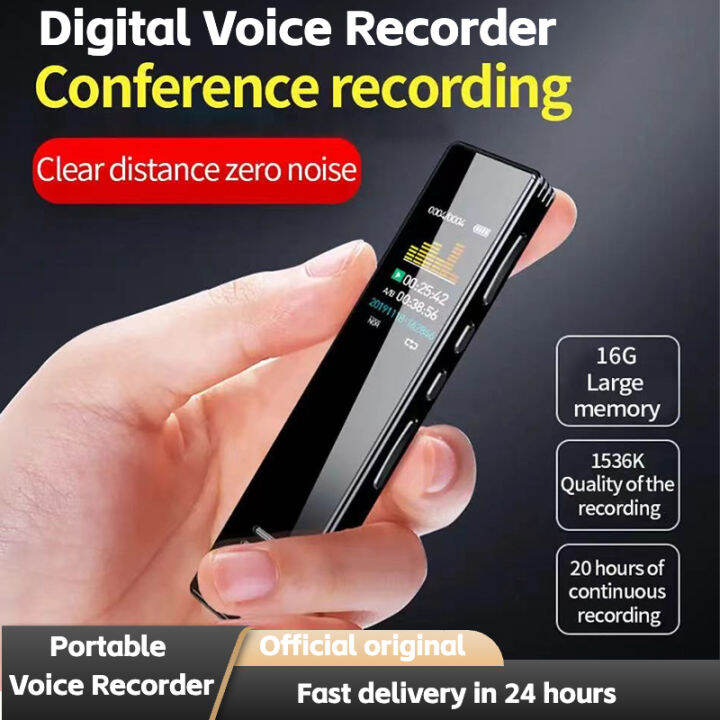 Mini Voice Recorder Device For Vlog Portable Intelligent Noise High