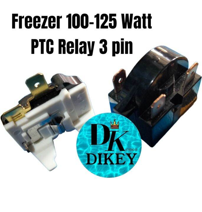 OVERLOAD + PTC RELAY FREEZER 100125 WATT / OVERLOAD KULKAS 125 WATT
