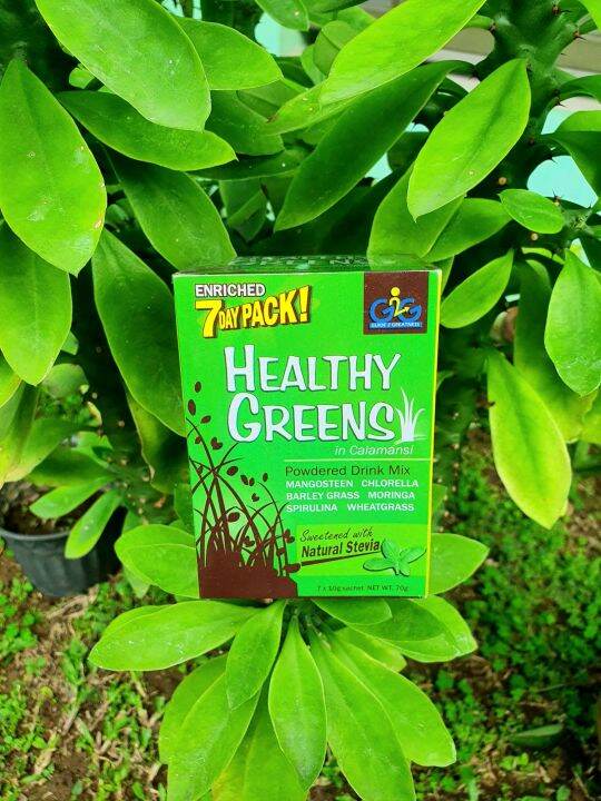 Healthy Greens Powdered Juice Drink (7 sachets) Lazada PH