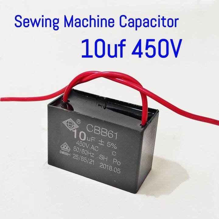 10uf 450V Sewing Machine Capacitor singer | Lazada