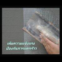 ตาข่าย FIBER MESH งานฉาบปูน งานกันซึม (กว้าง 1 ม.x ยาว 10 ม.)