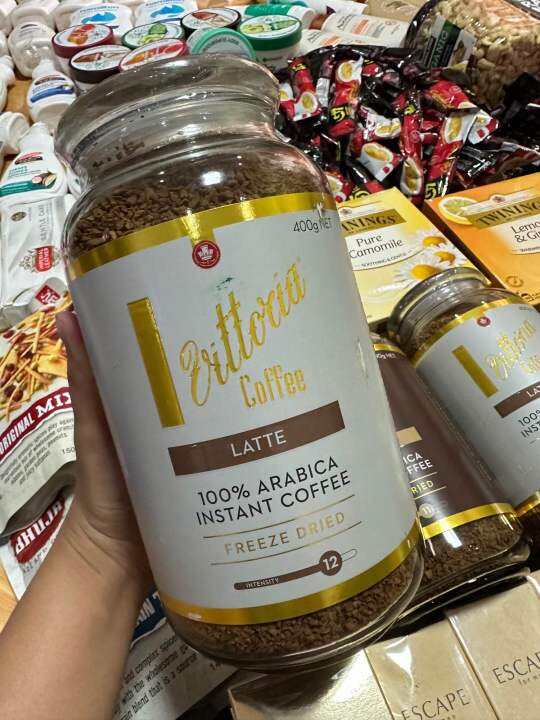 Vittoria Coffee Latte flavour 400g feb 2025 expiry Lazada PH