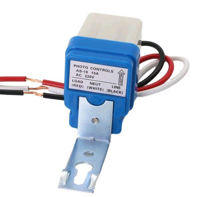 PHOTO CONTROL SWITCH 220V 10AMP AUTOMATIC SENSOR ON/OFF STREET LIGHT ...