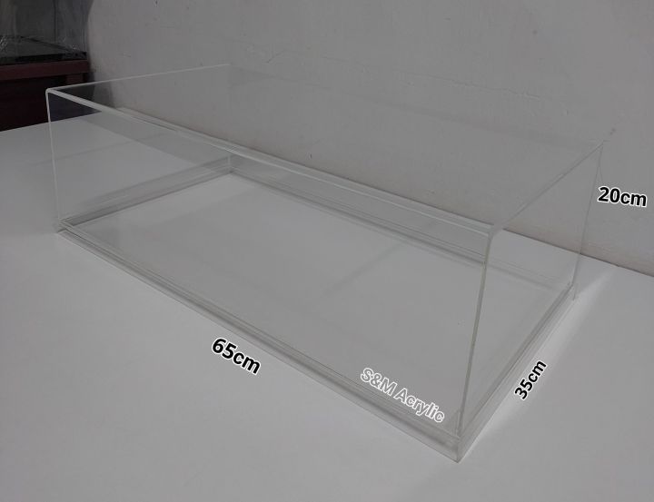 กล่องครอบโมเดล​ อะคริลิ​ค​


ขนาด​ 65cm×35cm×20cm แบบใส&nbsp; ฐานใส (กว้าง×ลึก×สูง) ความหนา3mm