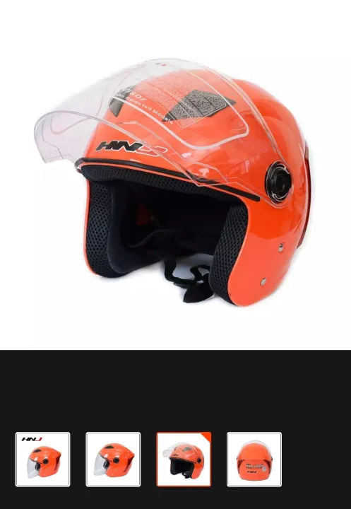 Hnj Titan Half Face Helmet With Icc Lazada Ph