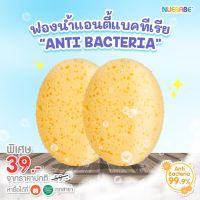 ฟองน้ำรูปไข่แอนตี้แบคทีเรีย ANTI-BACTERIA สำหรับอาบน้ำเด็ก