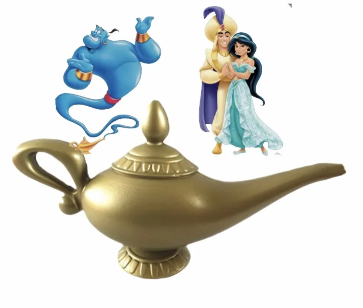 Princess jasmine aladdi N magic lamp genie toy lamp photoshoot | Lazada PH