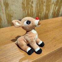 ตุ๊กตาวินเทจ กวาง Reindeer จมูกแดง ป้ายลิขสิทธิ์ The Rudolph, 2000