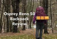 Osprey kestrel 38 และ stratos 50 กระเป๋าเดินทาง backpack เดินป่า