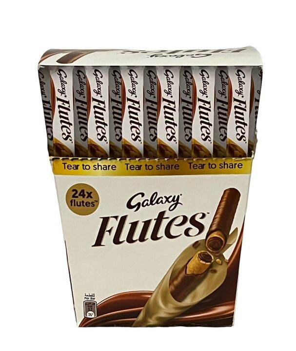 GALAXY FLUTES Chocolate Single Share (24 x 11.25g) (270g) Lazada PH