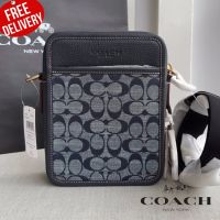 กระเป๋าสะพาย Coach Sullivan Crossbody In Signature Chambray