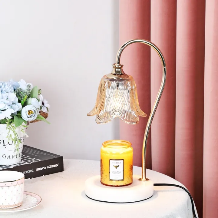 [EROMA] Dimmable Candle Warmer Compatible with Jar Candles Table Lamp