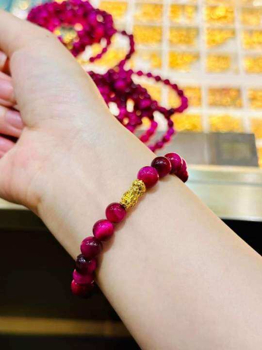 real gold piyao bracelet viva magenta Lazada PH