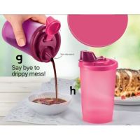 Tupperware Mini Stor N Pour 250ml ขวดทัพเพอร์แวร์ขนาดจิ๋ว สำหรับใส่ของเหลวในครัวเรือน รินสะดวก น้ำไม่หยดหรือหกได้ง่าย