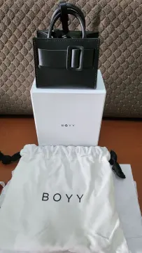Boyy Bobby Charm with Strap in Rose