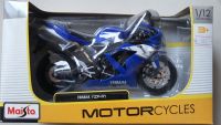 โมเดล มอเตอร์ไซค์  Maisto 1:12 ยาวประมาณ 17cm - Yamaha  YZF R1