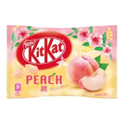 Kitkat​รสใหม่​ รสพีช​ สินค้านำเข้าจากญี่ปุ่น