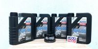 ชุดถ่ายน้ำมันเครื่อง BMW R 1200 GS 13-16 ,S1000rr,R Nine T,HP2 LIQUI MOLY 15w-50 พร้อมกรองน้ำมันเครื่อง ครบตามรูป