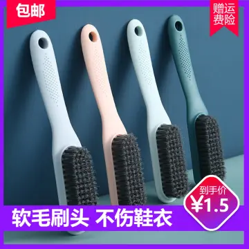 3pcs Household Multifunctional Cleaning Brush Set For Shoes And Laundry  With 3-side Soft Bristles, No Damage To Shoes