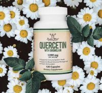 Quercetin with Bromelain Double Wood Supplements (120/30 แคปซูล)