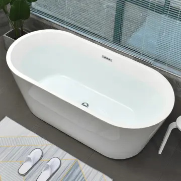 Bathtub Small Apartment Acrylic Internet Celebrity Mini Deep Bubble  Japanese Household Independent Movable Constant