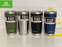 Xkool Glass, 20 Oz. Floor color. Keep cool, hot temperature. The glass is 304 stainless steel. Free !! Long glass.