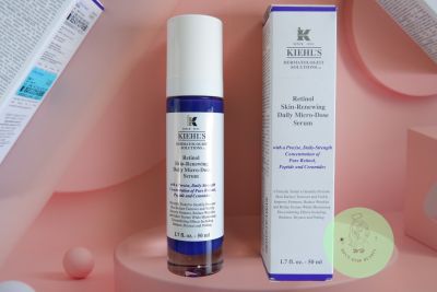 KIEHL’S Retinol Skin-Renewing Daily Micro-Dose Treatment 50ml. ป้ายKing Power