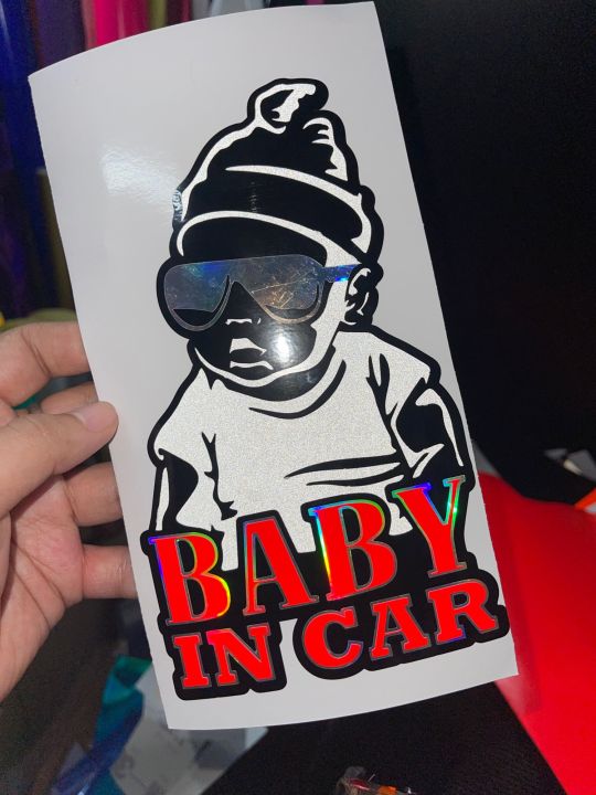 สติกเกอร์-baby-in-car-sticker