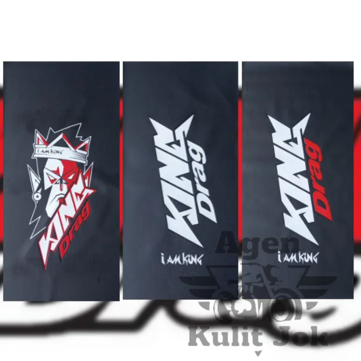 kain jok motor DRAG KING/kulit jok motor drag king/BAHAN OSKAR TEBAL