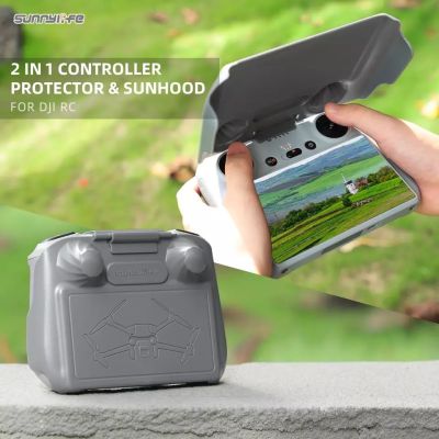 Sunnylife 2 in 1 Controller Protector Sun Hood Control Sticks Guard Screen Monitor Cover for DJI RC Mini 3 Pro Drone