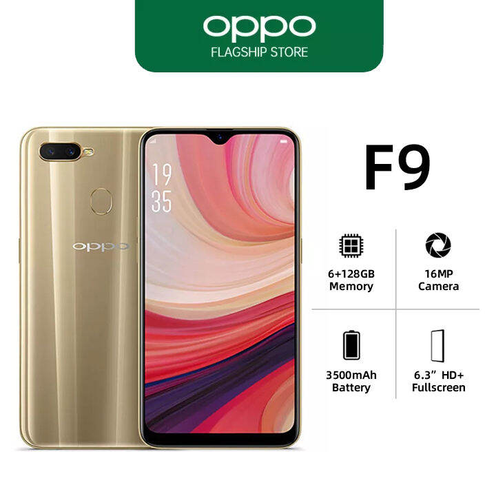 OPPO F9 Cellphone big sale original 2022 6GB RAM+ 128GB ROM smartphone