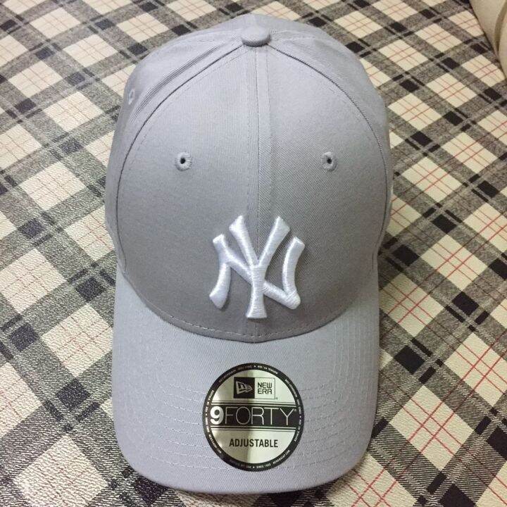 new-era-grey-9forty-adjustable-cap
