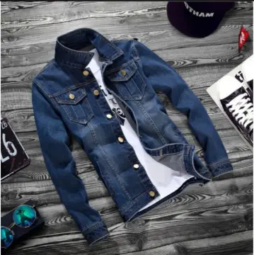 Denim Jackets For Men For Sale - Mens Denim Jackets Best Deals, Discount &  Vouchers Online | Lazada Philippines