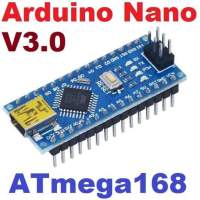 ATmega168P development board compatible with NanoV3.0 ATMEG328P CH340 improved version with USB to TTL